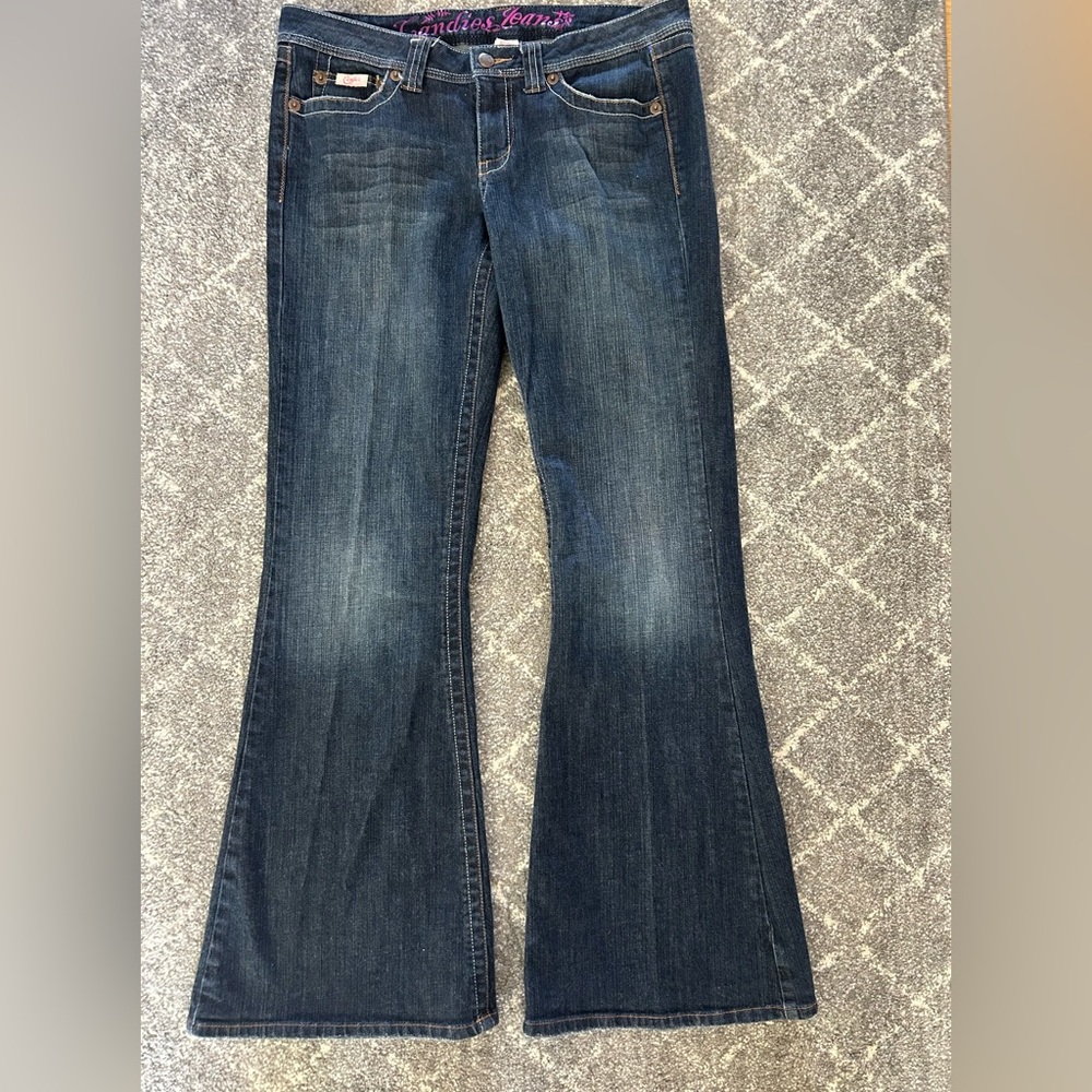 Vintage Candies jeans bell bottom boot cut jeans size 11 Junior 8” rise
